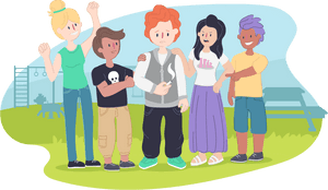 Peer Pressure Images - Peer Pressure Middle School, HD Png Download PNG