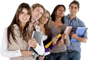 Diverse Groupof Students PNG Image