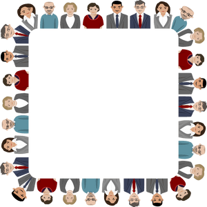 Teamwork Frame Ii - Teamwork Frame, HD Png Download PNG image with transparent background