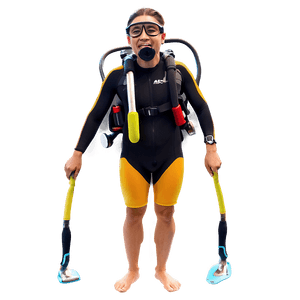 Diving Buddies Teamwork PNG 06242024 PNG image with transparent background