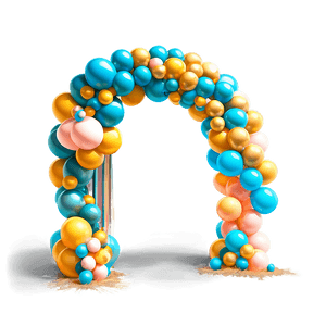 DIY Balloon Arch Tutorial PNG 39 PNG