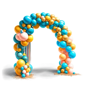 Diy Balloon Arch Tutorial Png 39 PNG Image