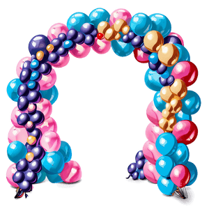 DIY Balloon Arch Tutorial PNG 59 PNG