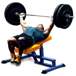 Diy Bench Press Setup Png Uvc PNG Image