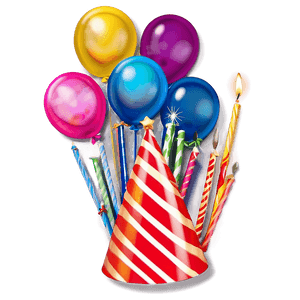 DIY Birthday Hat PNG jor PNG