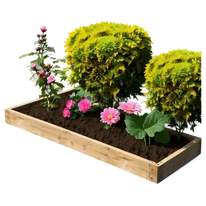 Diy Flower Bed Png Dnm PNG Image