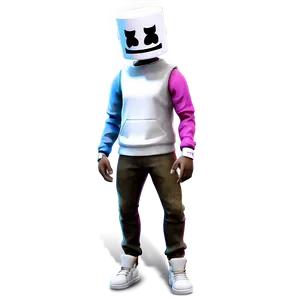 Dj Marshmello Fortnite Character Png 06252024 PNG Image