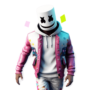 DJ Marshmello Fortnite Character PNG ffh86 PNG