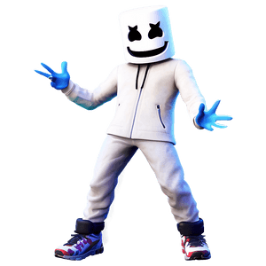 DJ Marshmello Fortnite Character PNG kdi9 PNG
