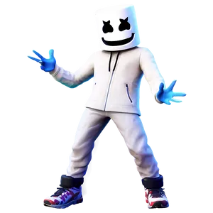 Dj Marshmello Fortnite Character Png Kdi9 PNG Image