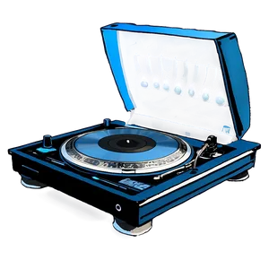 Dj Turntable Deck Png 8 PNG Image