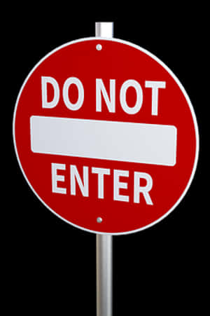 Do Not Enter Sign PNG image with transparent background