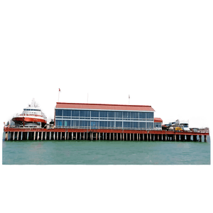 Dock Terminal View PNG hul PNG with transparent background
