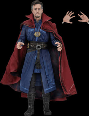 Doctor Strange Action Figure PNG image with transparent background