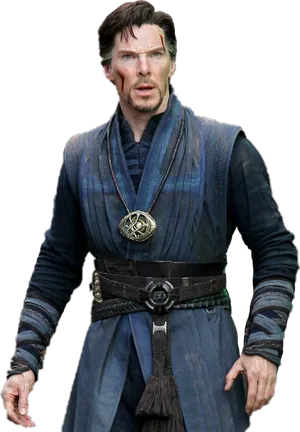 Doctor Strange Battle Ready PNG Image