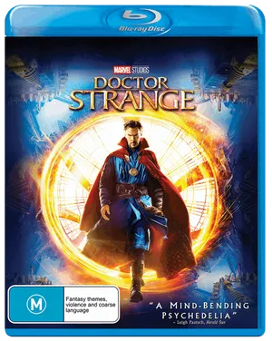 Doctor Strange Bluray Cover PNG Image