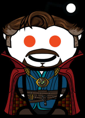 Doctor Strange Cartoon Character PNG image with transparent background