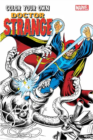 Doctor Strange Comic Art PNG Image