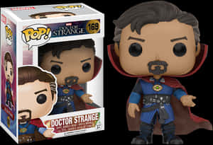 Doctor Strange Funko Pop Figure PNG image with transparent background
