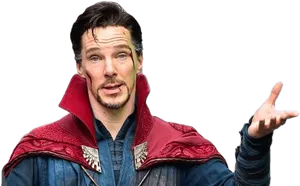 Doctor Strange Magical Gesture PNG Image