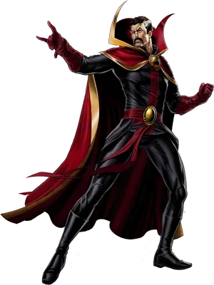 Doctor Strange Mystic Gesture PNG Image