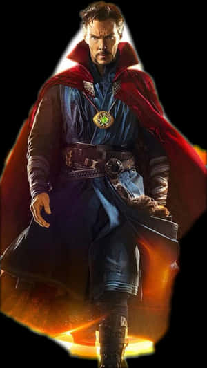Doctor Strange Mystic Pose PNG image with transparent background