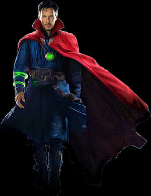 Doctor Strangein Mystic Attire PNG with transparent background