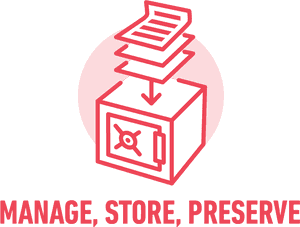 Document Management Icon PNG image with transparent background