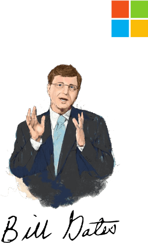 Docx - Png Of Bill Gates PNG image with transparent background