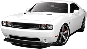 Dodge Challenger Png Image Download - 2013 Dodge Challenger Srt White, Transparent Png PNG image with transparent background