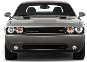 Dodge Challenger R T Front View PNG Image