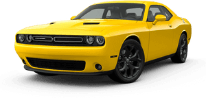 Dodge Challenger Sxt Yellow - 2020 Dodge Challenger White, HD Png Download PNG image with transparent background