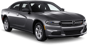 Dodge Charger 4d Grau - Dodge Charger Rental Car, HD Png Download PNG image with transparent background