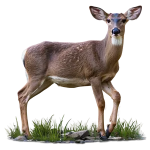 Doe Crossing Stream Png 16 PNG Image