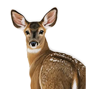 Doe Illustration Png Qjy29 PNG Image