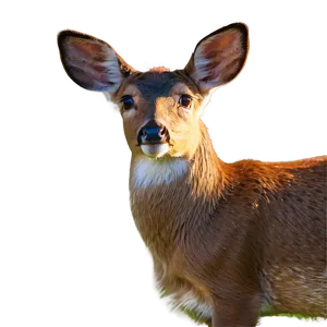 Doe In Golden Hour Light Png 06292024 PNG Image