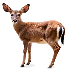 Doe Under Moonlight Png Hxg PNG Image