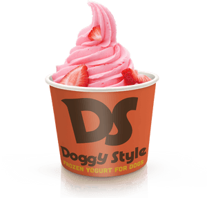Doggystyle Froyo Website Cup-03 - Frozen Yogurt, HD Png Download PNG