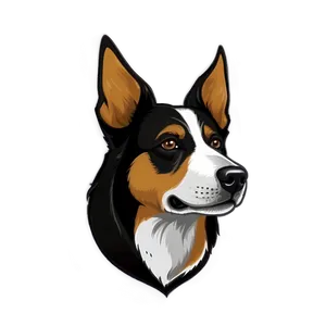 Dog Head Illustration Png 23 PNG Image