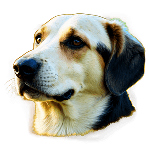Dog Head Silhouette PNG deb85 PNG