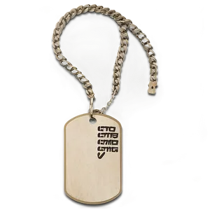 Dog Tag B PNG Image