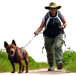 Dog Walking Holiday Png Pmj PNG Image