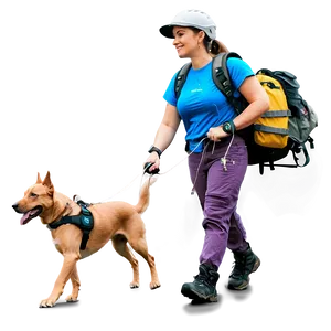 Dog Walking Safety Gear Png 06252024 PNG Image