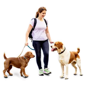 Dog Walking Service Png Bww PNG Image