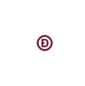Dogecoin Cryptocurrency Network Concept PNG image with transparent background
