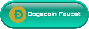 Dogecoin Faucet Button PNG Image