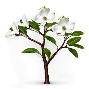 Dogwood Branches Png 06282024 PNG Image