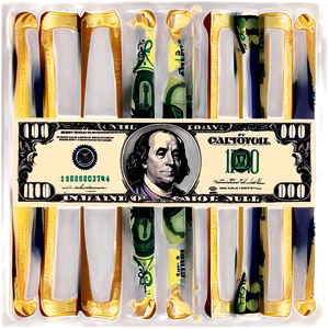 Dollar Bills Pattern Png Qrk PNG Image