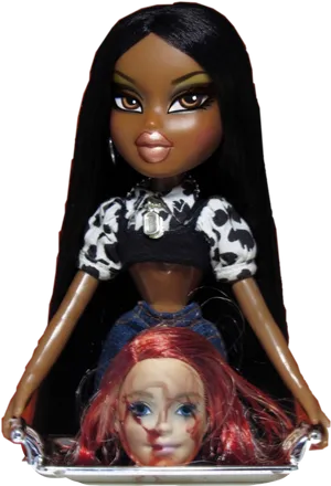 Dollwith Headon Platter PNG Image