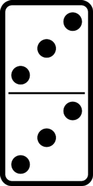 Domino Fiveand Four PNG Image